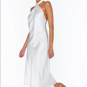 Show Me Your Mumu Jasmine Halter Mini Dress NWT